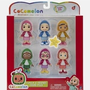 Cocomelon family &friends shark pack